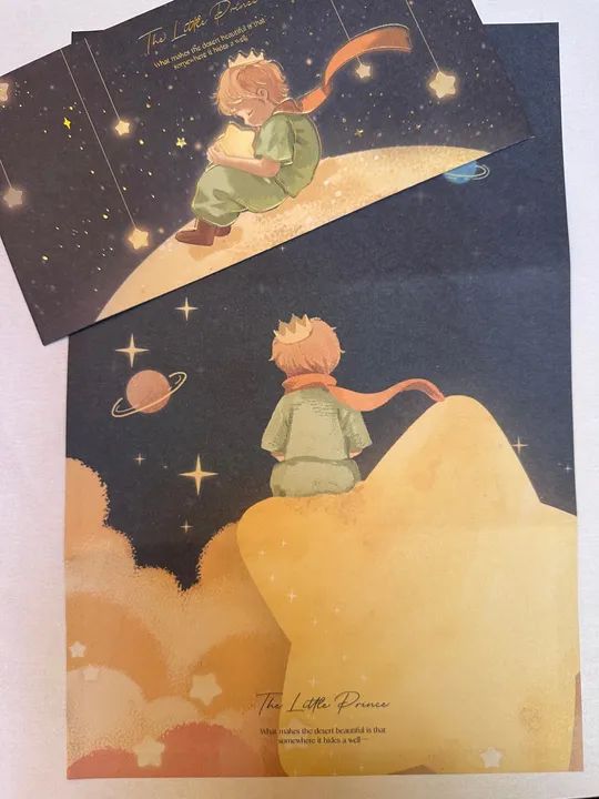 Papel de carta  O Pequeno Príncipe - Foto 3