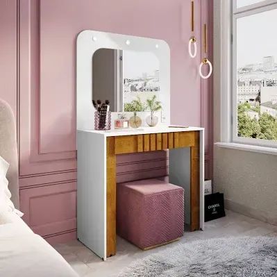 Penteadeira Camarim Rouge Pronta Entrega - Entrega Rápida 