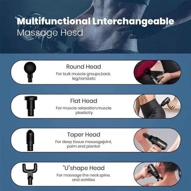 Aparelho de Massageador Corporal Profissional Portátil - Foto 2