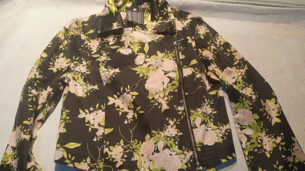 Jaqueta Infantil Floral