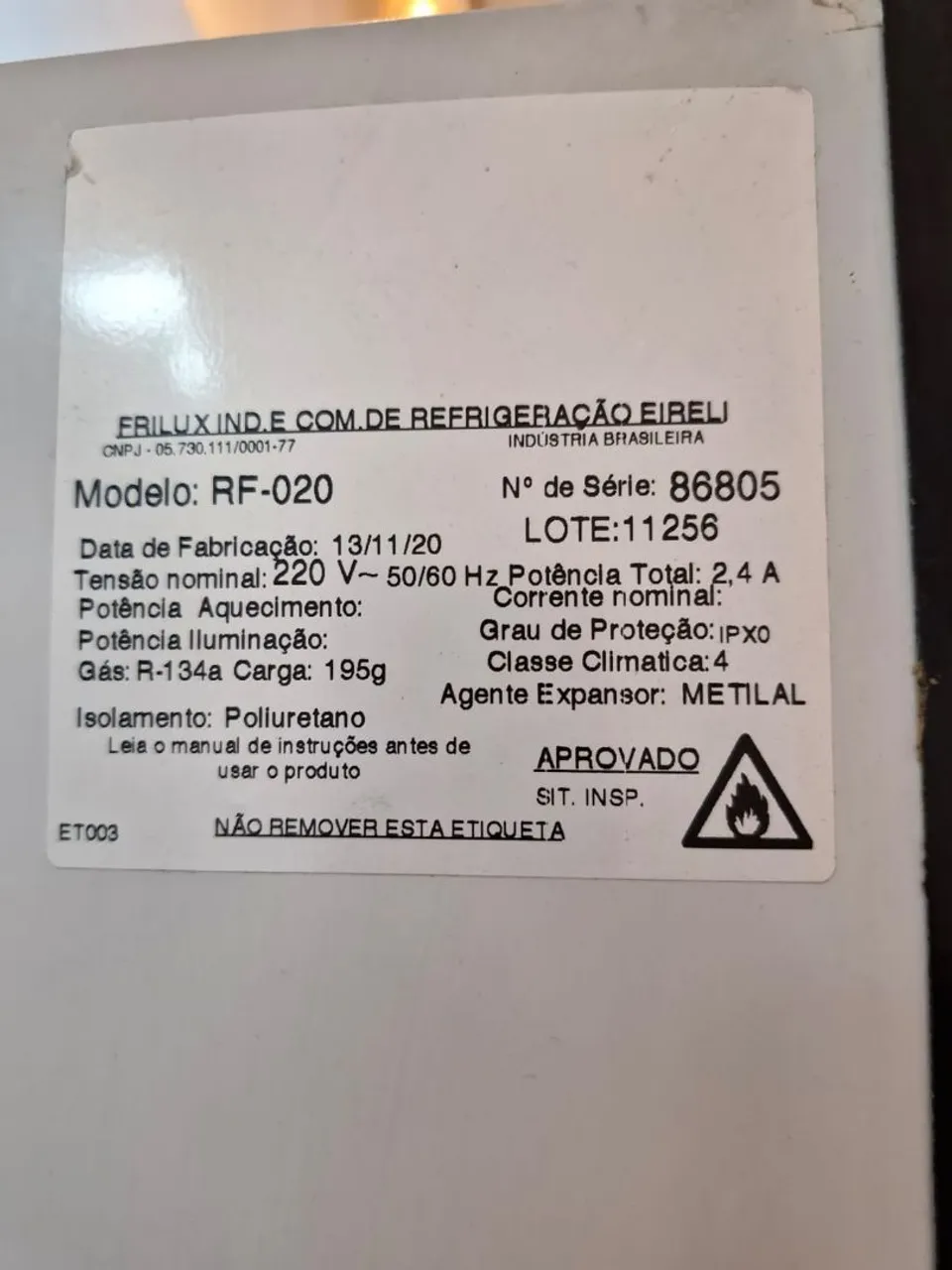 geladeira expositora heineken