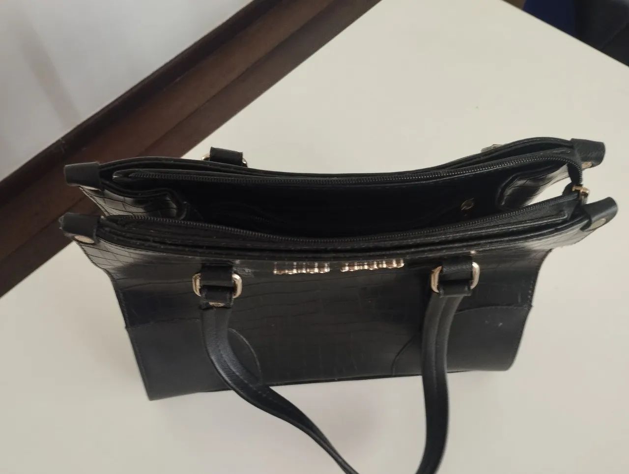 Bolsa Monica Sanches Croco - Foto 2