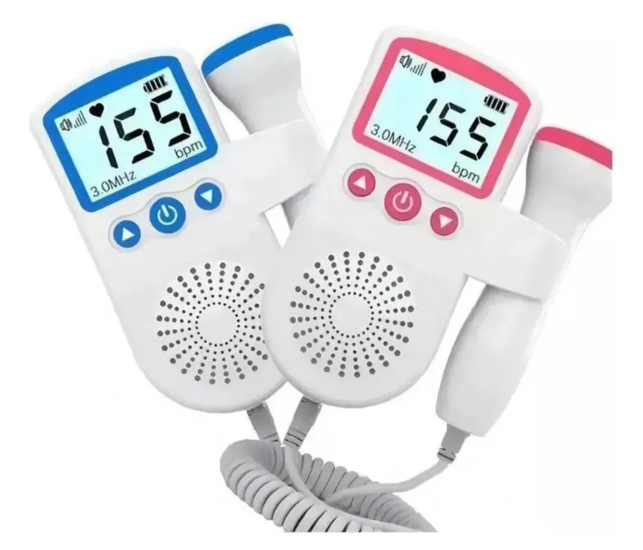 Monitor de Frequência Fetal Doppler Bebê gravidez 