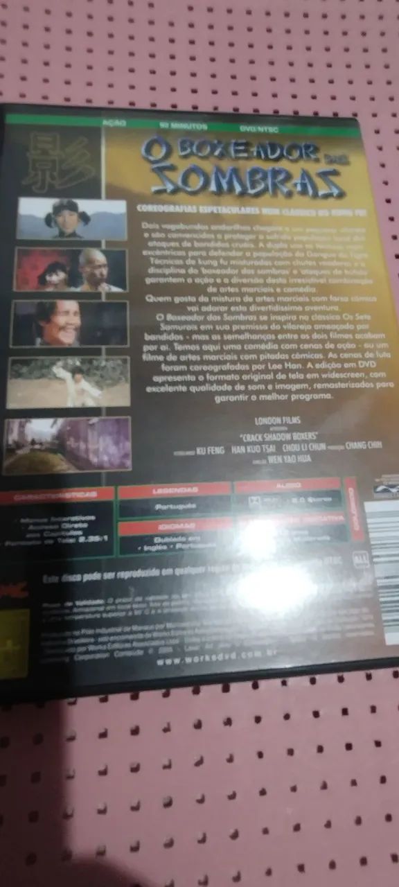 DVD O Boxeador das Sombras - Foto 2
