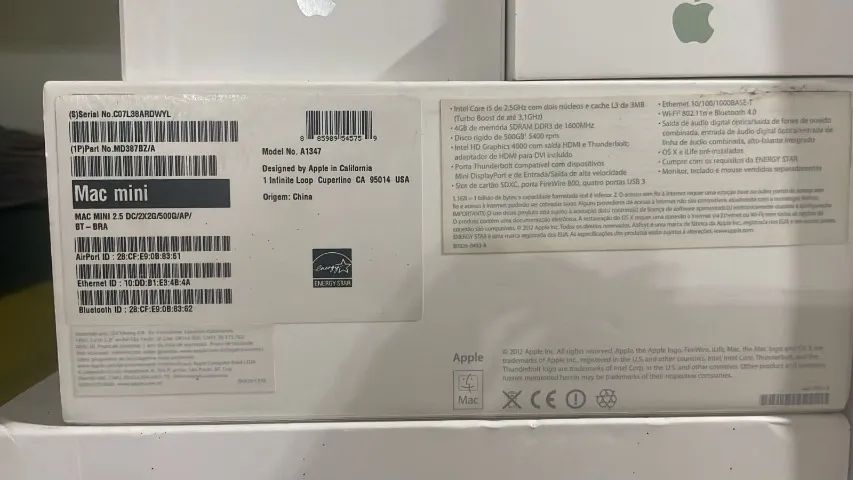 Mac Mini 2012 - Leia a descrição!!! - Foto 5