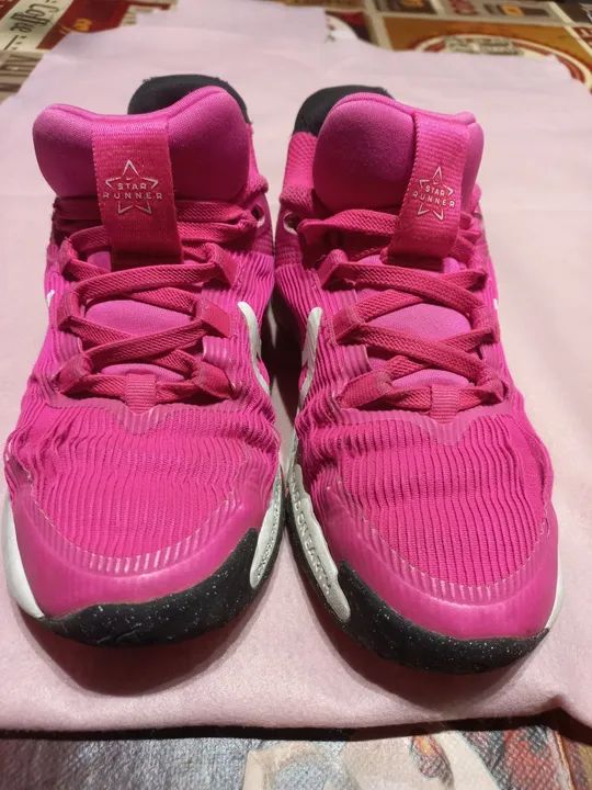 Tênis Nike Rosa Infantil - Tamanho 30 - Foto 3