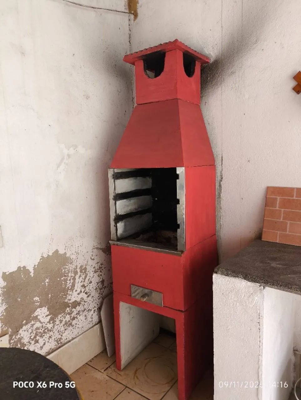 Churrasqueira pré moldada 