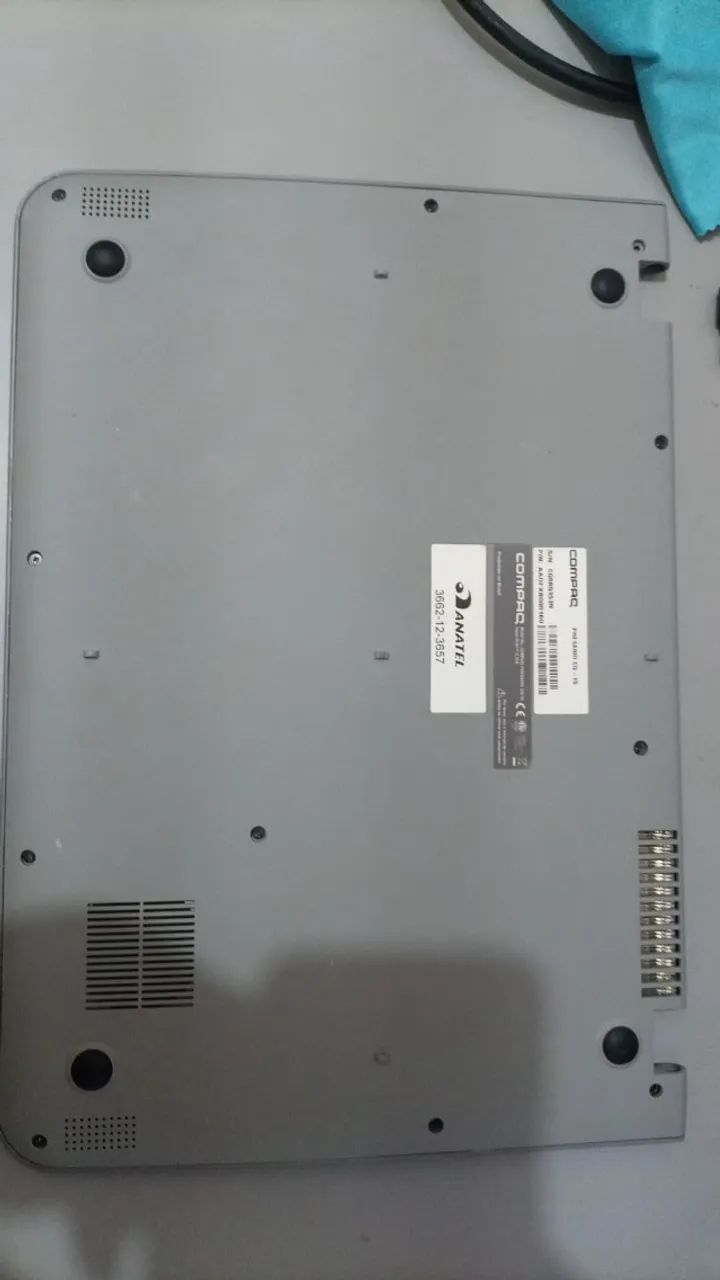 notebook  compaq presario cq 15 sem tela - Foto 3