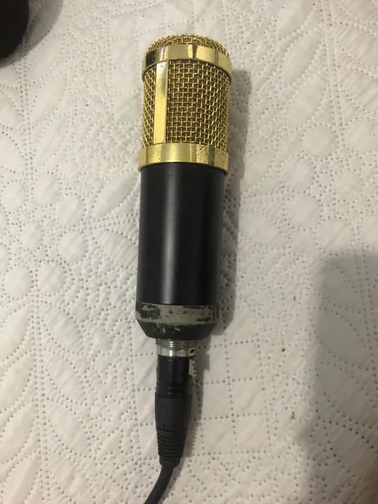Microfone Condensador Profissional BM800 + Cabo XLR - Foto 3