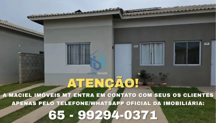 Locação de casa semimobiliada com energia solar, 3 quartos (1 suíte), Cond. Origem do Sol,
