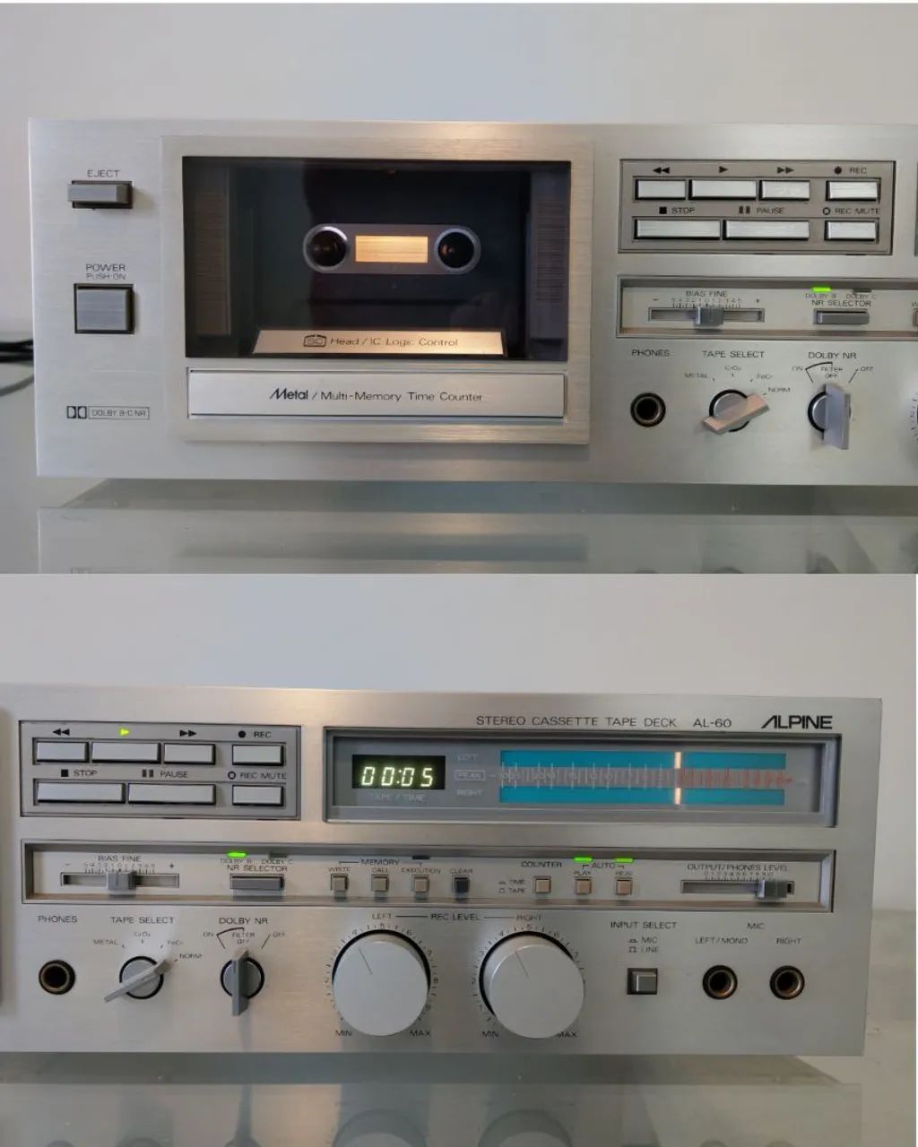 Tape deck Alpine AL60 (Made in Japan) - Foto 2