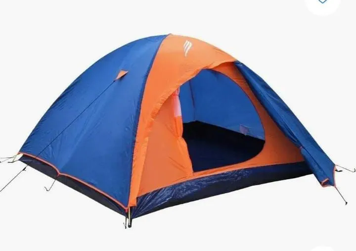 Barraca de Camping Azul e Laranja Falcon