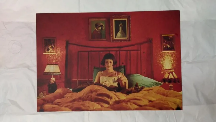 Quadro Amelie Poulain medindo 28x36 Cm