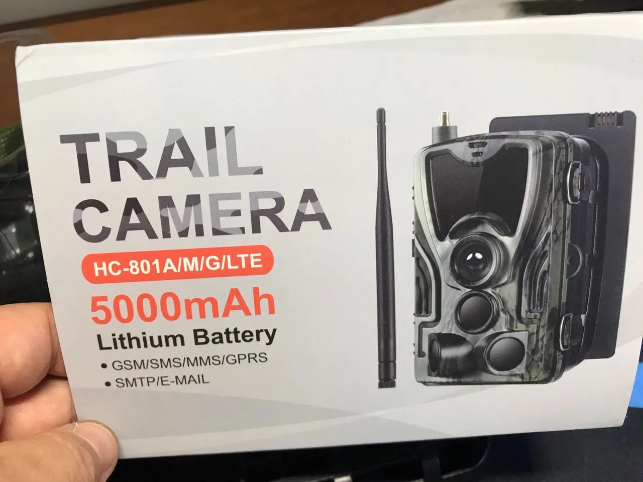 Câmera caça Trail HC-801A 5000mAh - Foto 5