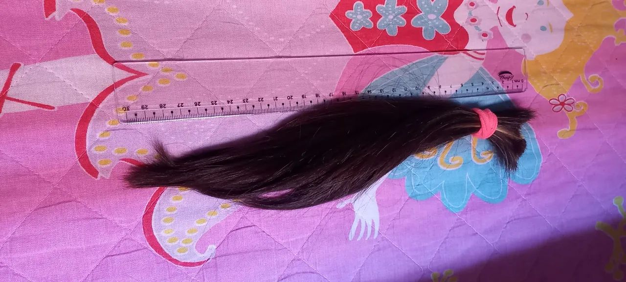 Cabelo humano  30 cm - Foto 2