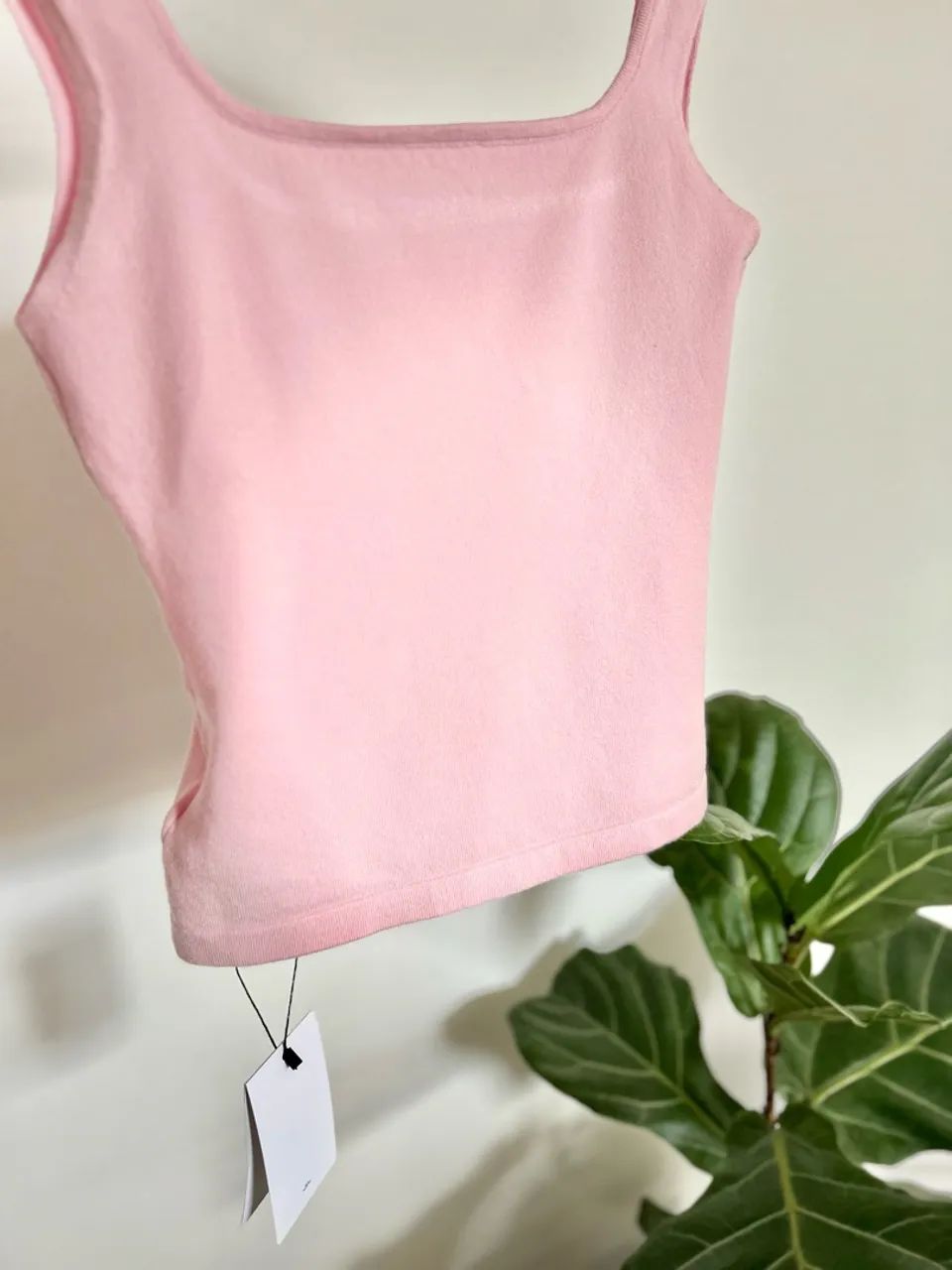 Regata de Tricot Rosa M Nova - Foto 5