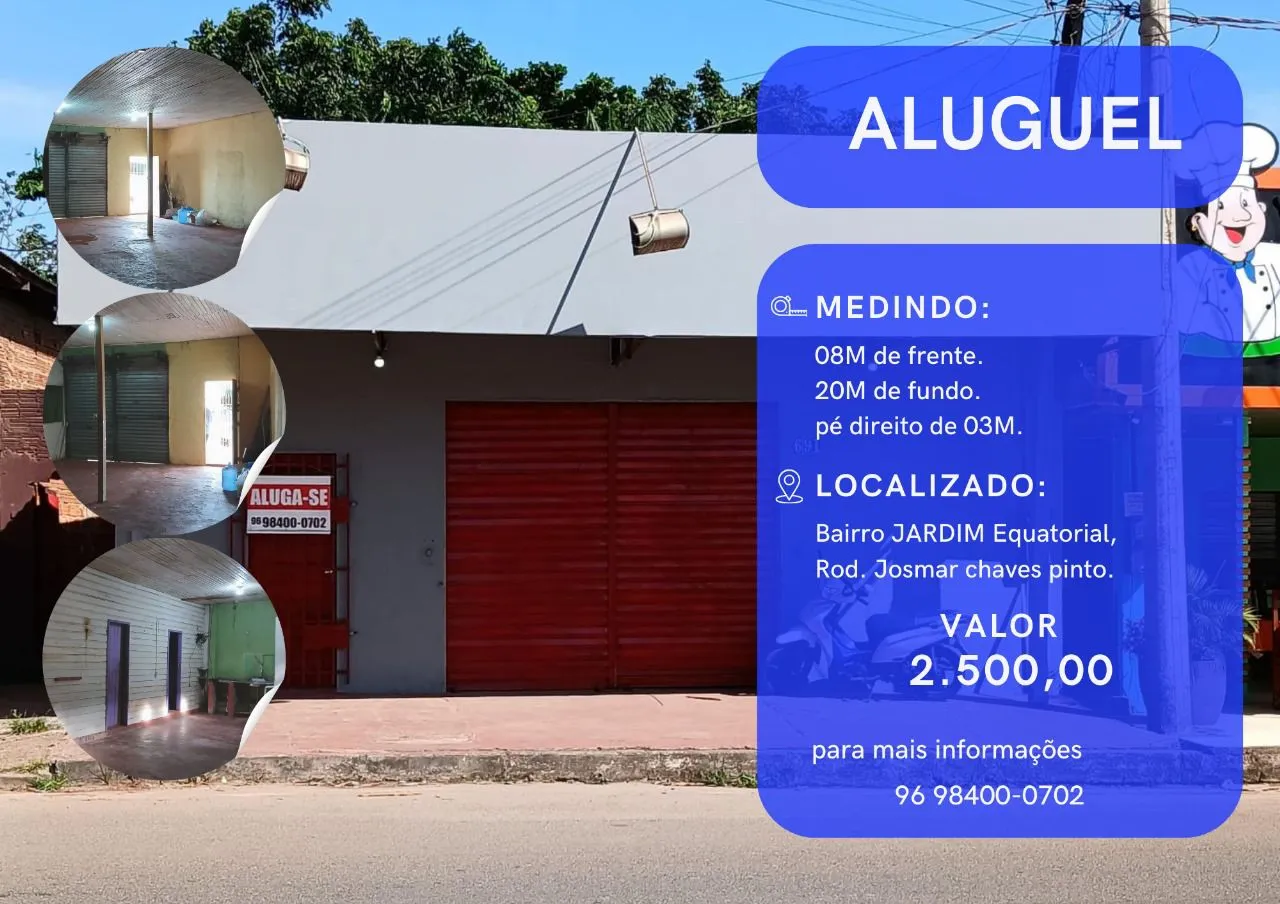 Aluguel de ponto comercial
