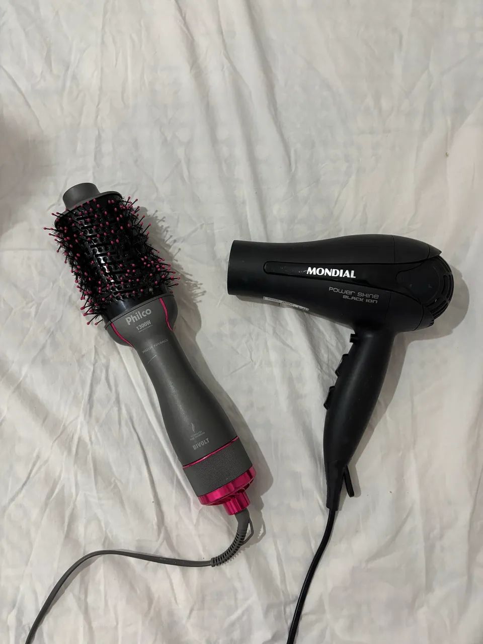 Secador Mondial + Escova modeladora