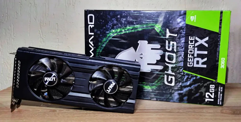 Nvidia GeForce RTX 3060 12GB Gainward - Seminova com caixa