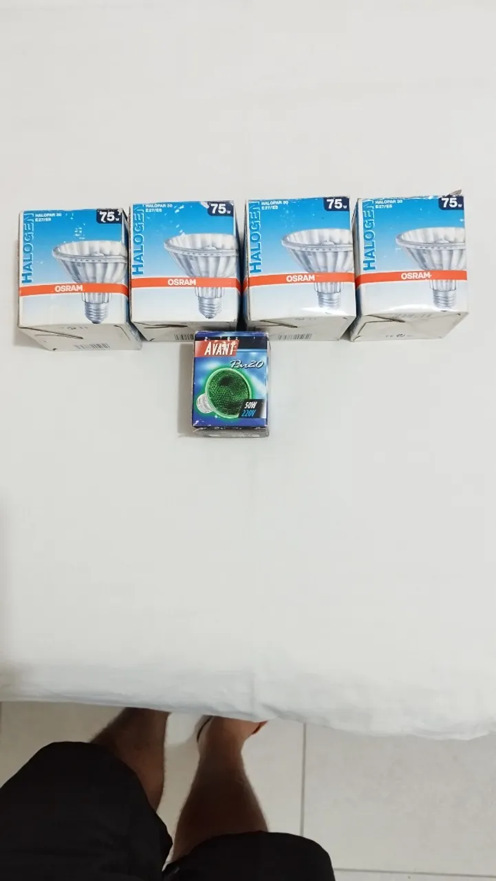 Lâmpada estilo Dicroica Holopar Alemã