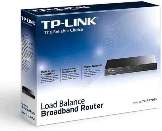 Roteador Tp-Link Load Balance Broadbalance Tl-R470T+