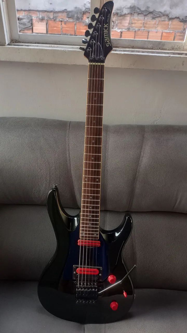 Guitarra Elétrica Samick KJ-540 RARA - Foto 3