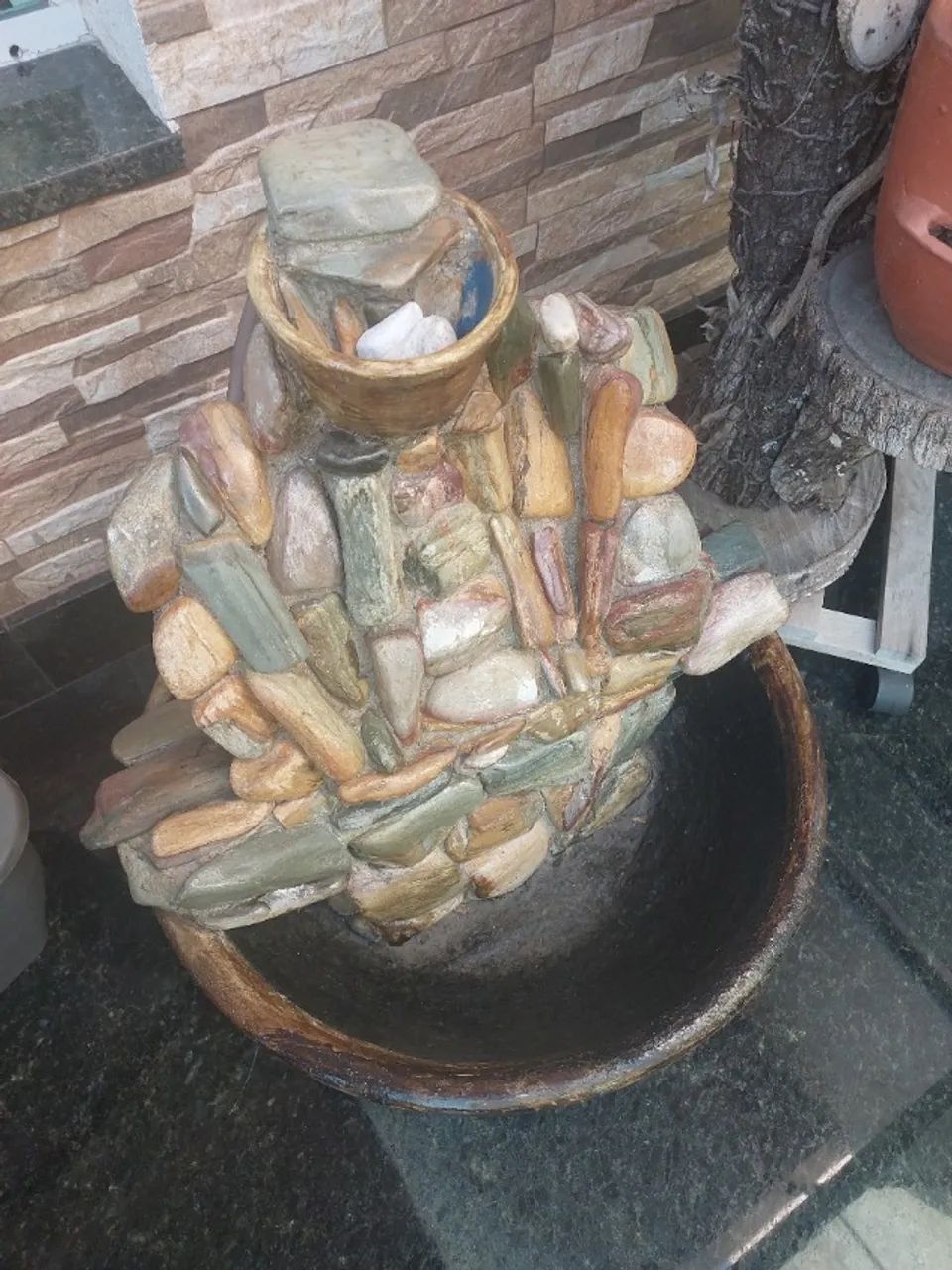Fonte com cascata para jardim  - Foto 2