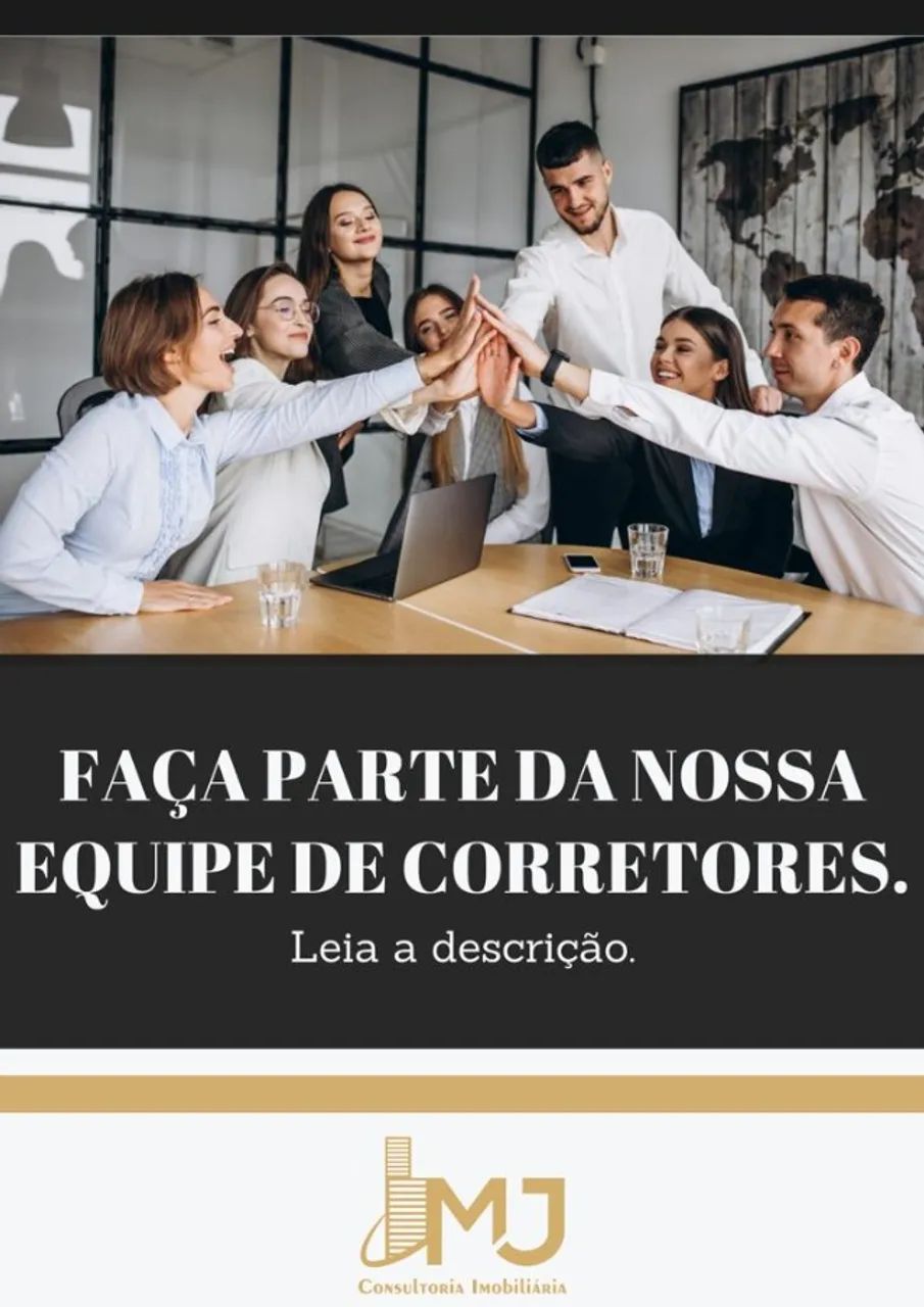 Imobiliaria situada em Campo Grande busca corretores com ou sem experiência.
