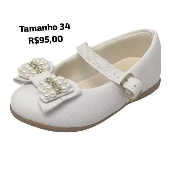 Sapato modelo boneca linha luxo Premium festa - Foto 4