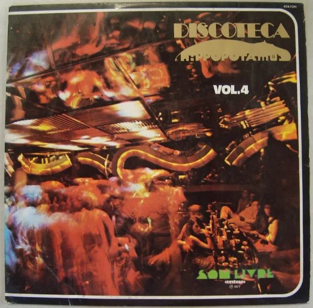 Lp Discoteca Hippopotamus 1977 Vol. 4, Disco De Vinil