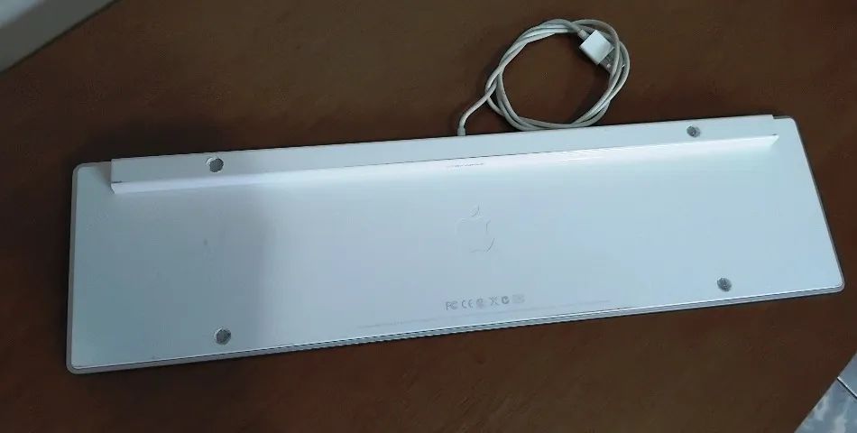 Teclado Usb Mac Apple Keyboard Com Defeito Detalhes - Foto 5
