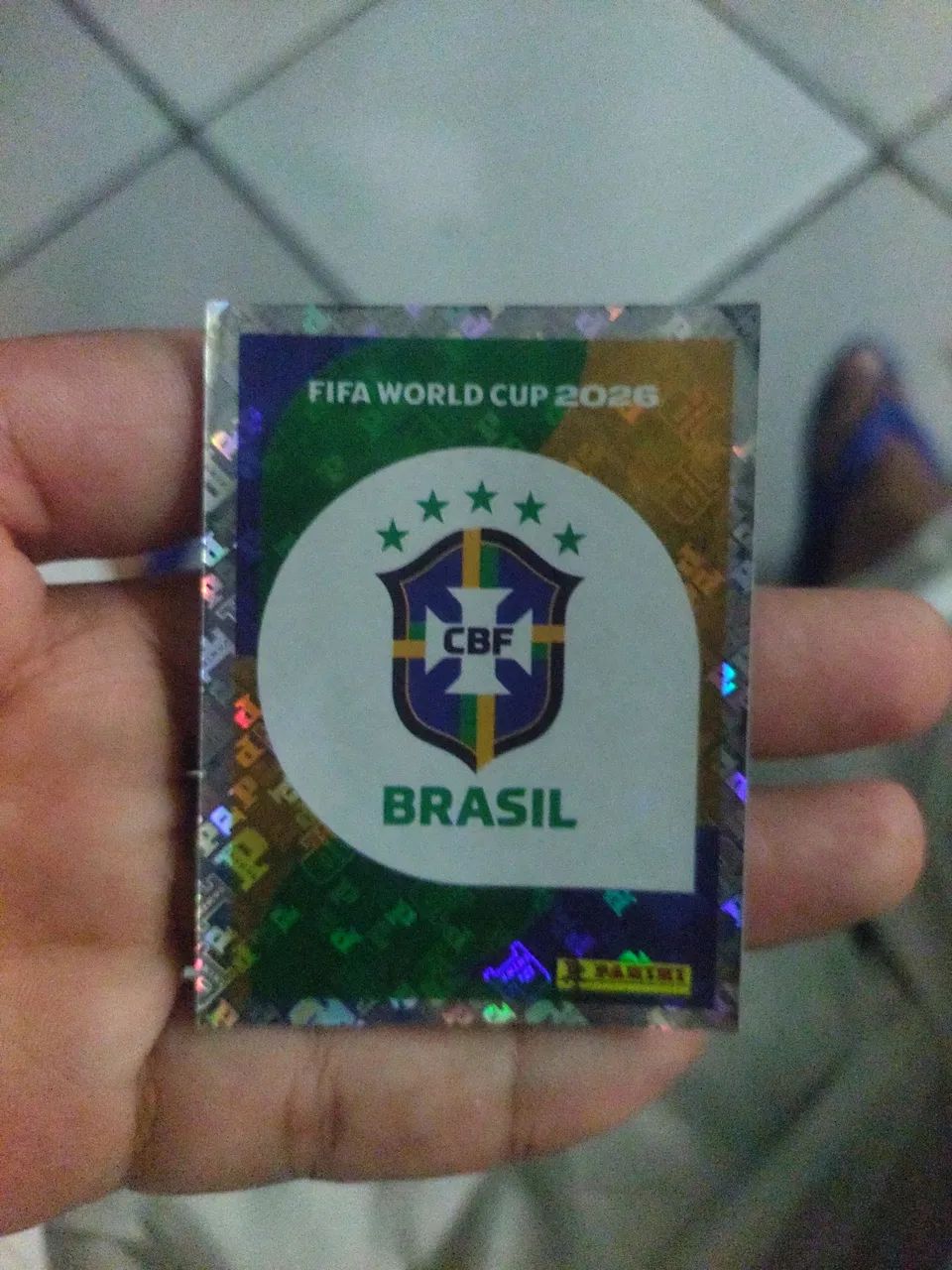 Figurinhas brilhantes Copa 2026 (Logos Brasil e Argentina)  - Foto 3
