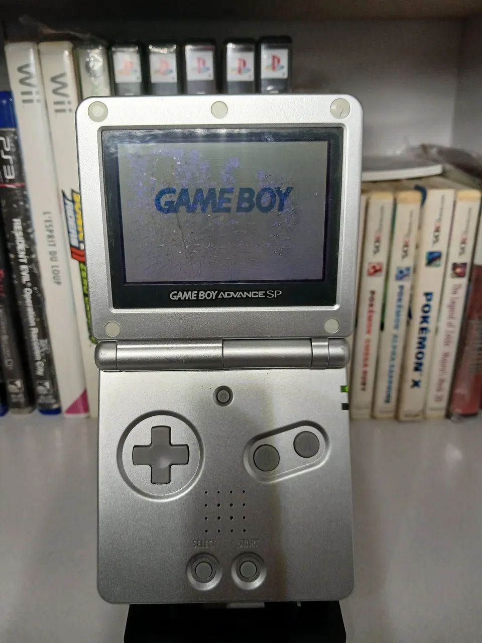 Gameboy Advance SP Platinum Silver - Foto 4