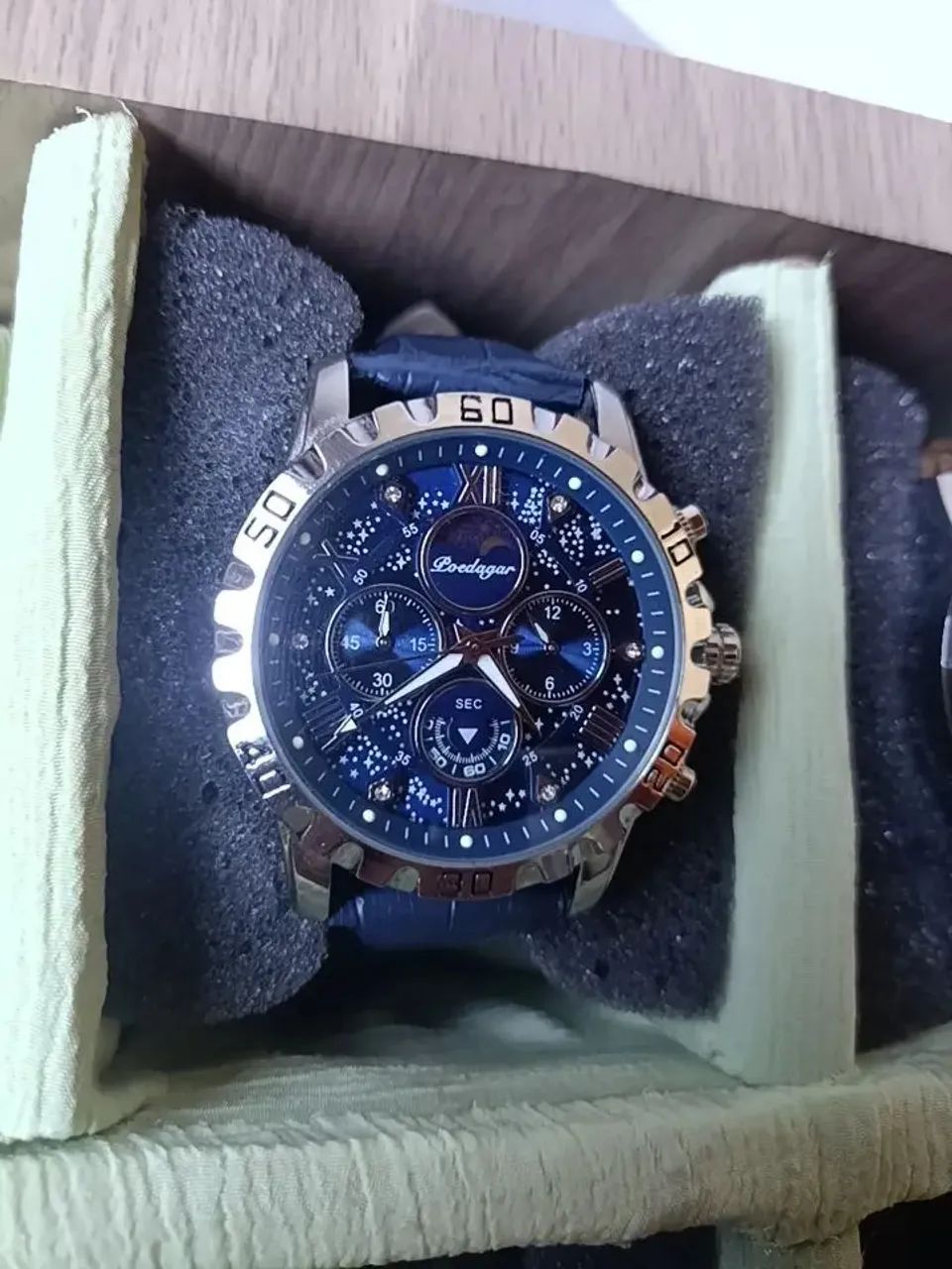 Relógio Poedagar sol e Lua marca de Luxo PREMIUM - Foto 2