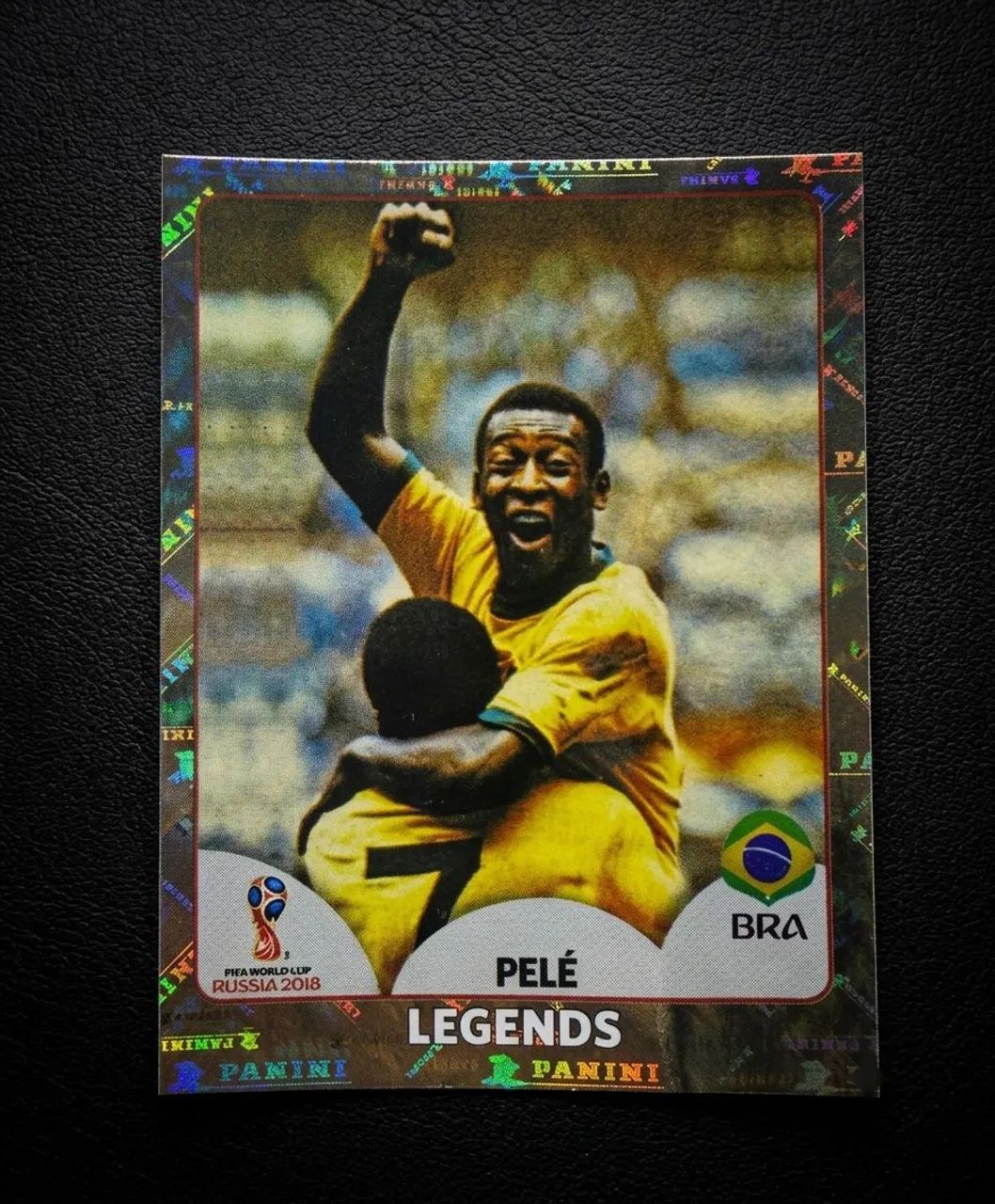 Figurinha Copa do Mundo 2018 Pelé Legend