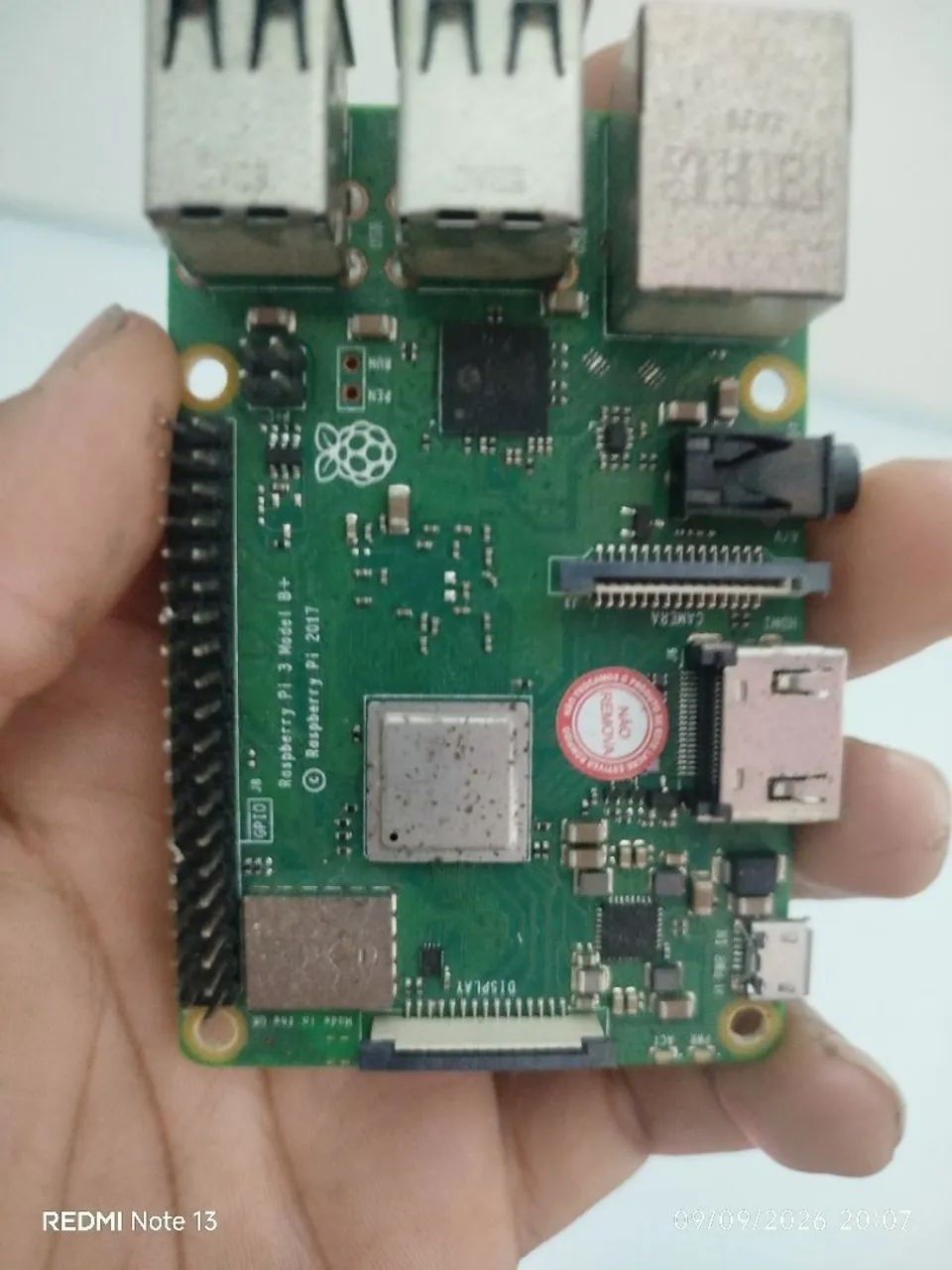 Placa Raspberry pi 3 Model B+