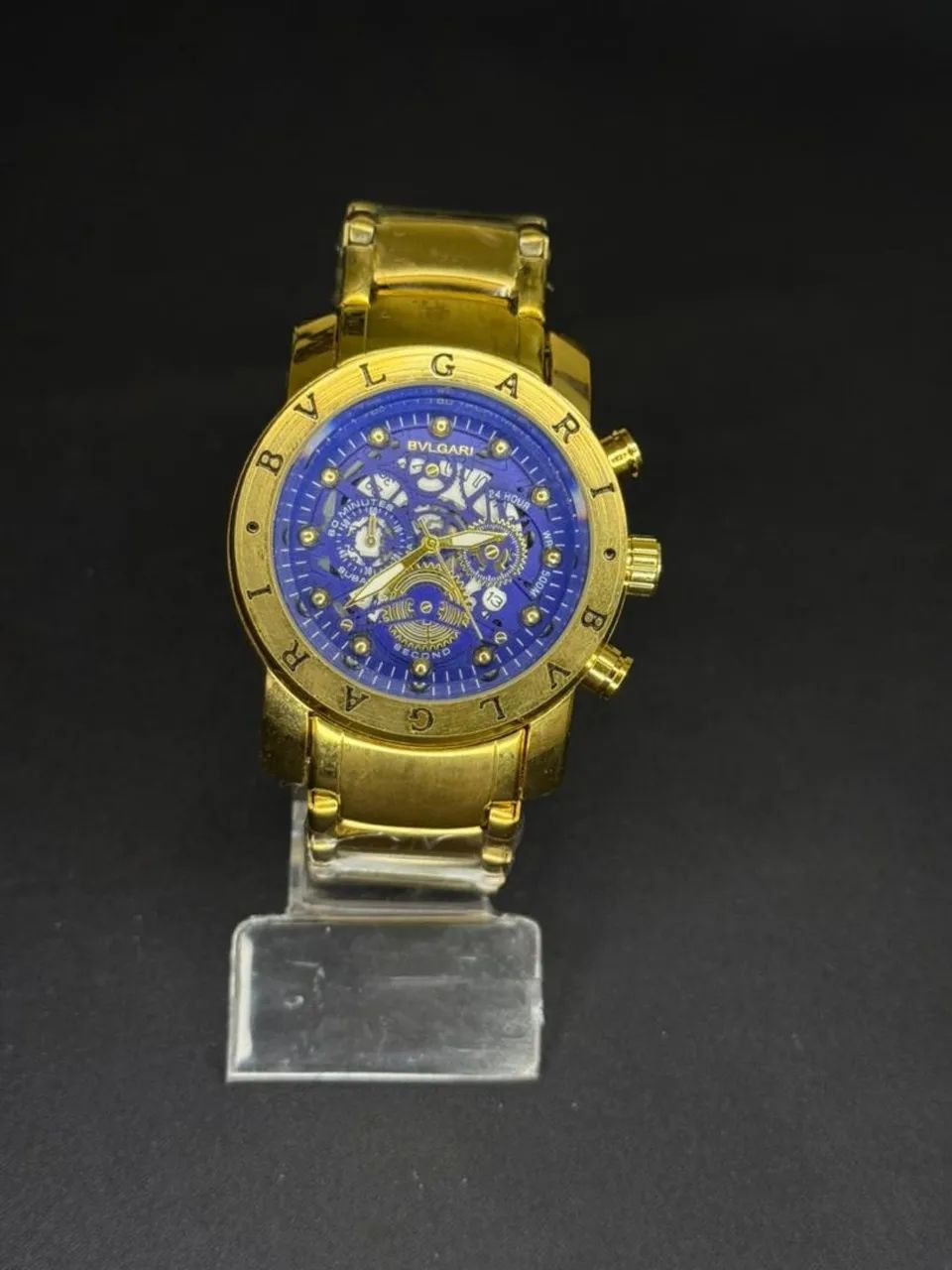 RELÓGIO BVLGARI SKELETO - Foto 4