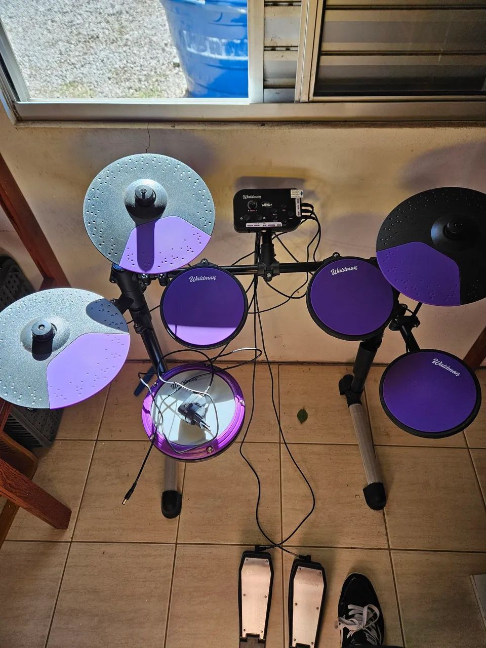 Bateria eletrônica Waldman Mash VM-9 - Foto 4