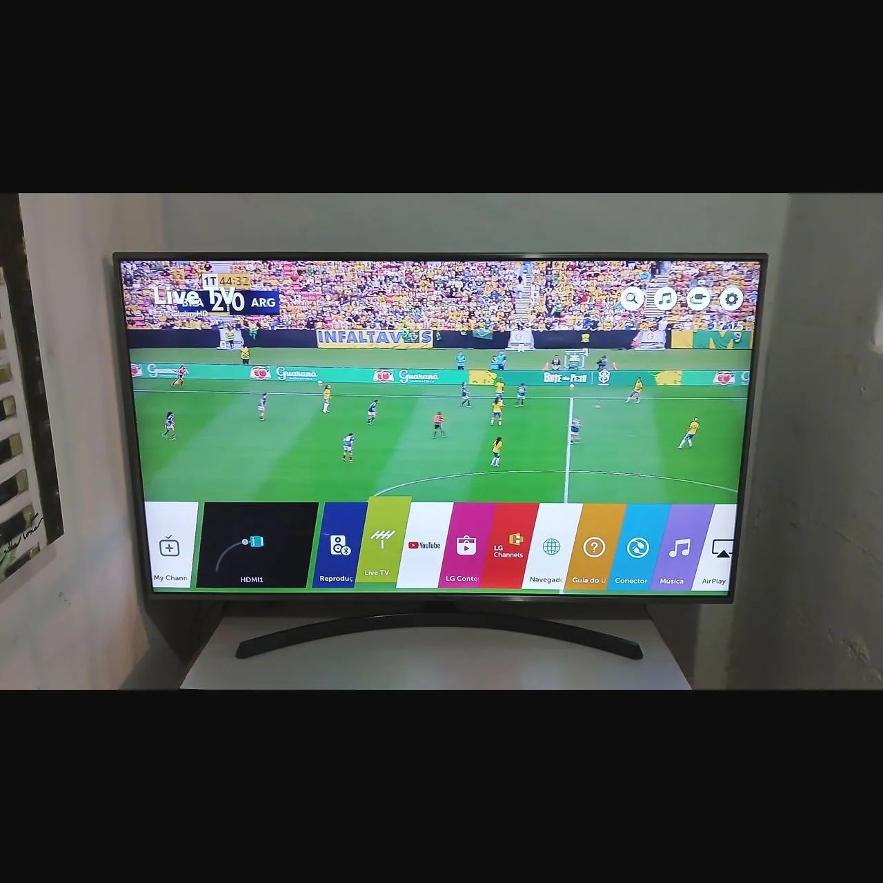 Tv Smart LG 4k WebOs 60 polegadas Em perfeito estado 