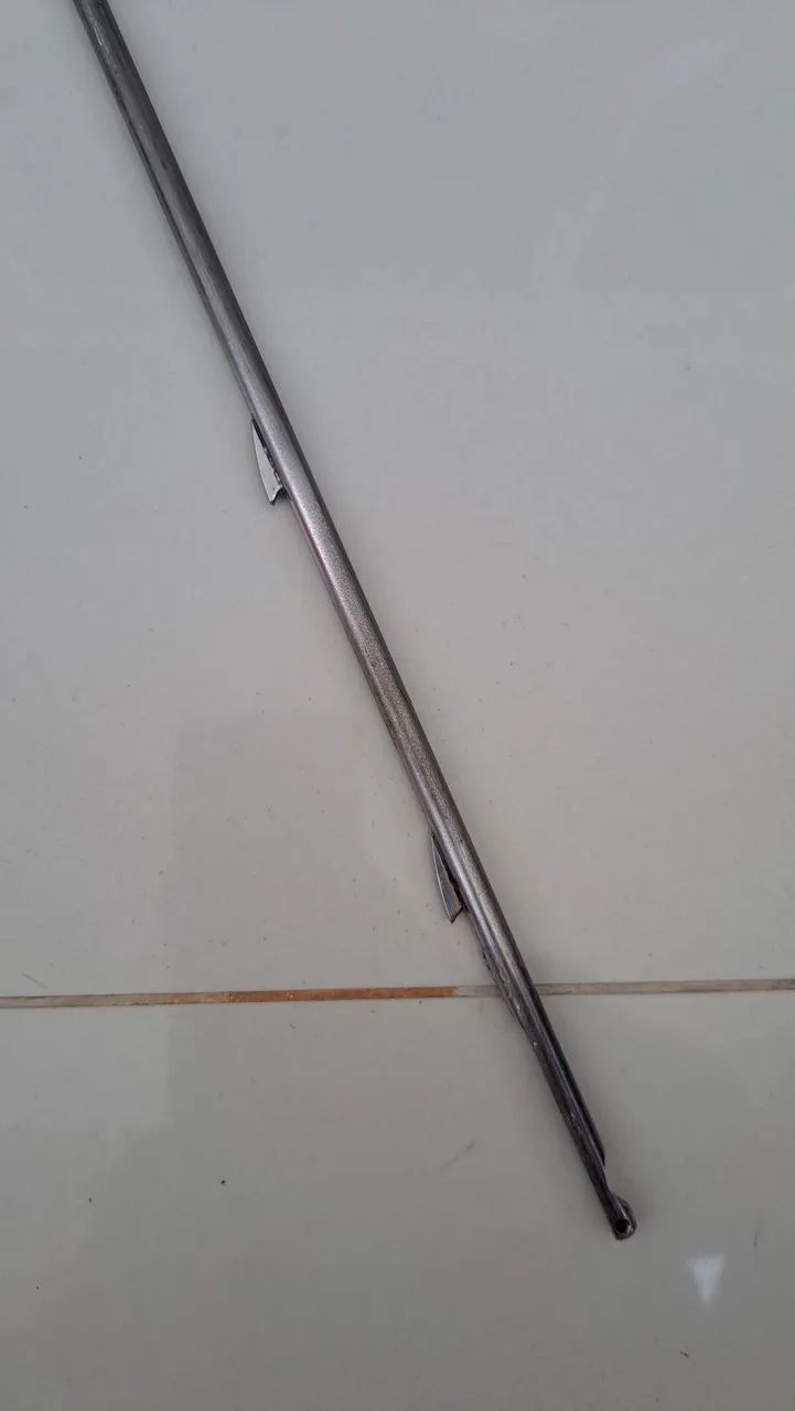 Arpão PK  barbatana de tubarão em aço para arbaletes tamanho 90 Cm - Foto 2