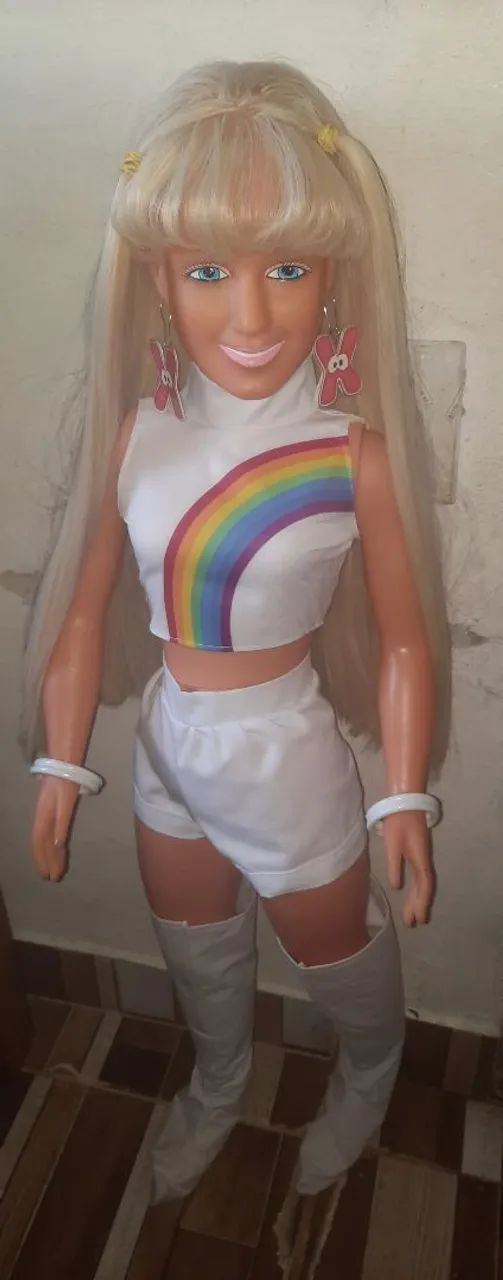 XUXA CUSTUMIZADA  ARCO IRIS  - Foto 4