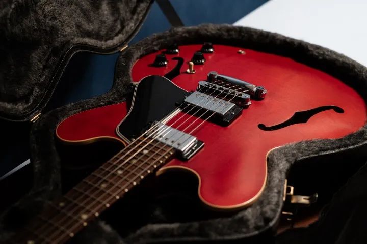 Gibson ES-335 Dot Satin Cherry 2005 - Foto 4