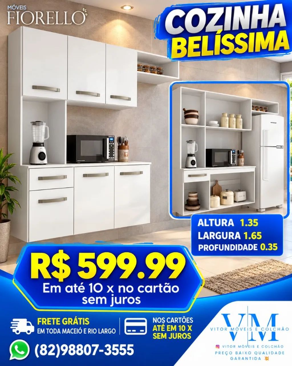 ARMÁRIO BELÍSSIMA FIORELLO  - Foto 2