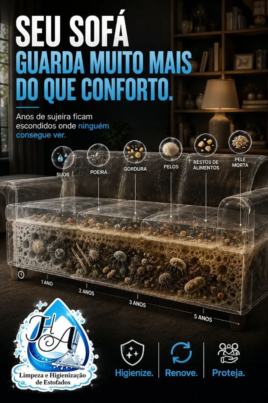 Limpeza e higienização de Estofados  - Foto 3