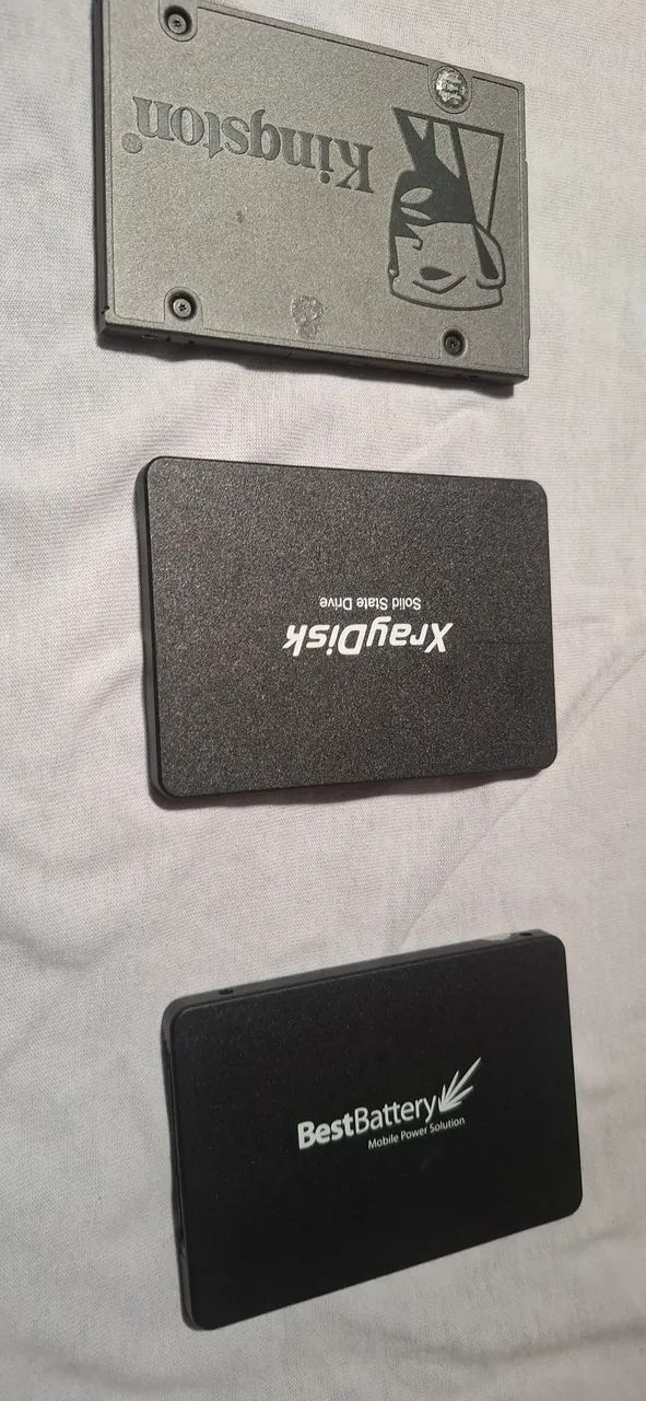 vendo SSD tudo funcionando e testo na hora 