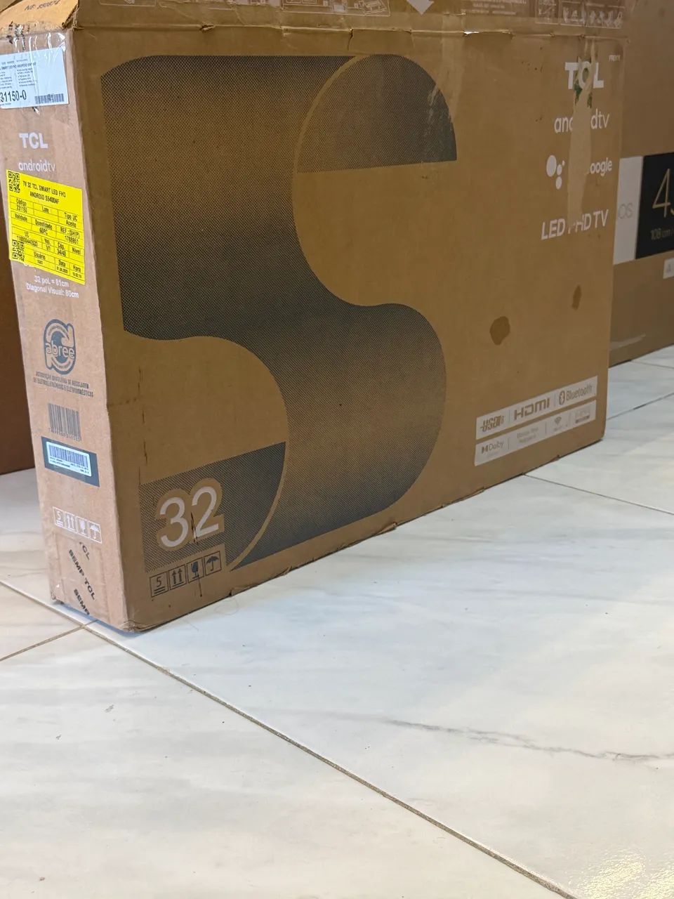 Tv smart 32 polegadas,perfeito estado,imagem linda e sistema super rápido 800$ - Foto 4