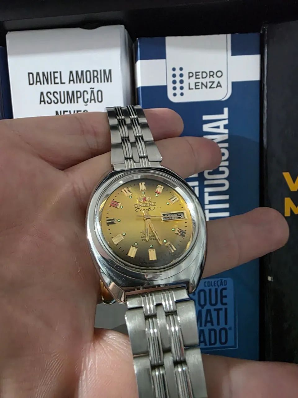 Orient 3 Estrelas Gold  - Foto 2