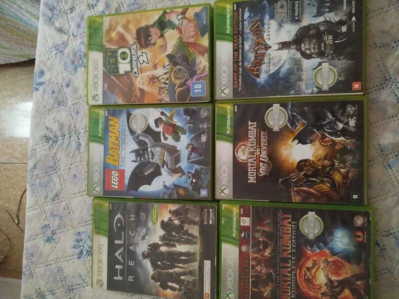 Vendo 6 jogos de Xbox 360 ou vendo separado 