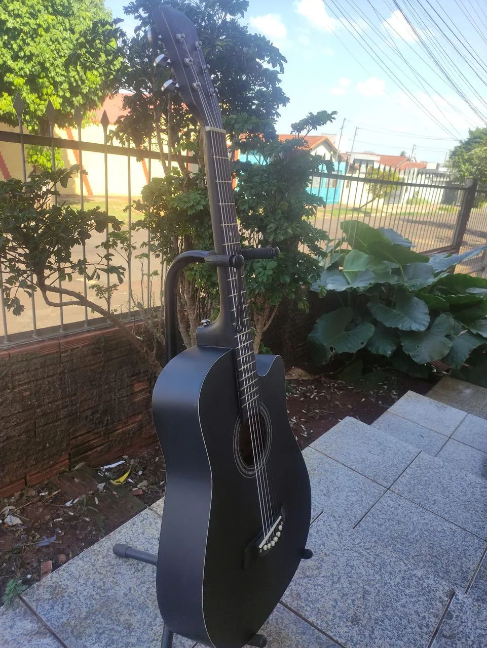  Violão folk aço  - Foto 4