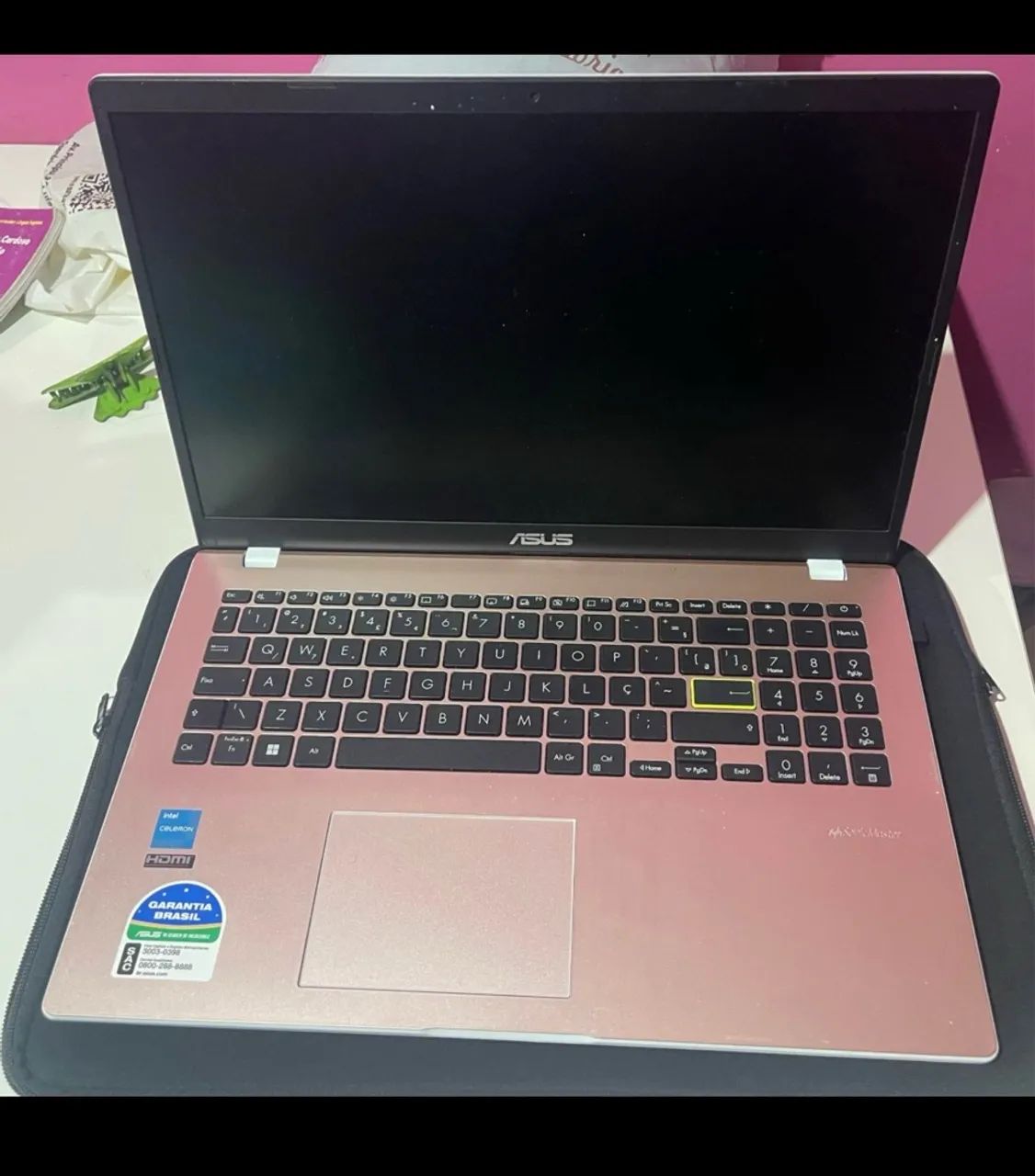 VENDO NOTEBOOK ASUS ROSA ? - Foto 2